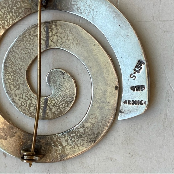 Spiral sterling pin- gifted - Picture 5 of 8
